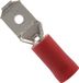 Carpoint Vlakstekker 540 Rood 6.3x0.8mm 10 Stuks