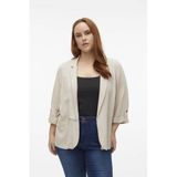 VERO MODA CURVE regular blazer beige