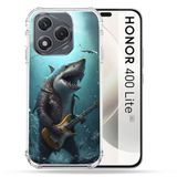 Cokitec Versterkte hoes voor Honor 400 Lite 5G Muziek Rock Haai