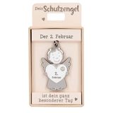 Depesche sleutelhanger engel geluk 02 februari
