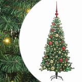 vidaXL Sapin de Noël vert 120 cm PVC