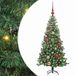 vidaXL Sapin de Noël vert 120 cm PVC
