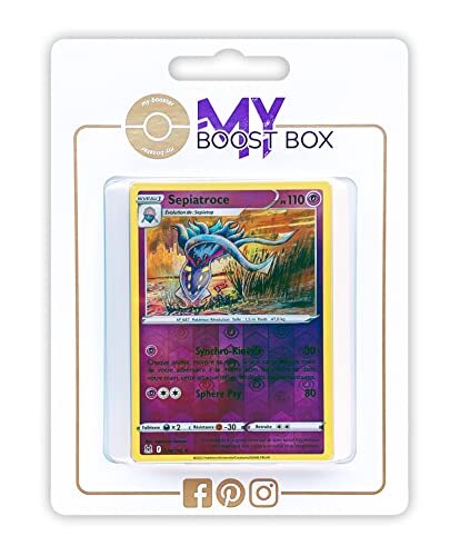 my-booster Sepiatroce (Malamar) 78/196 Holo Reverse - Myboost X Epée et Bouclier 11 Origine Perdue - Doos met 10 Franse Pokemon kaarten