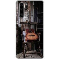 1001 coques Huawei P30 Pro Bedrukt siliconen hoesje Guitare