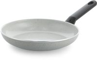 BK Universe Poêle 28cm - Revêtement antiadhésif sans PFAS - Poêle induction - Poêle céramique - Résistant au four jusqu'à 160°C - Poignée froide - Gris/Granit