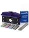SkinStar Ergo Sharp 90-85 Professionele schuurmachine voor ski- en snowboardzijranden, set van 4 diamantvijlen 240/360/500/1000 met wc-vijl 80 mm + schuurrubber, Made in Italy