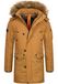 INDICODE JEANS Parka d'hiver 'Jarl' marron