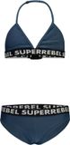 SuperRebel Isla Triangle Bikini Meisjes Navy