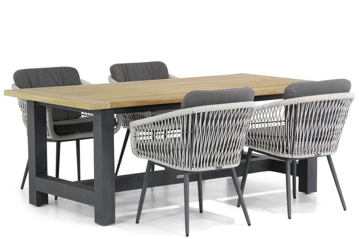 Lifestyle Garden Furniture Lifestyle Western/San Francisco 200 cm dining tuinset 5-delig