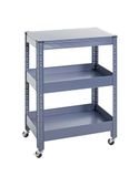 HAKU Blue Metal Modern Sideboard 50 x 75 x 32 cm