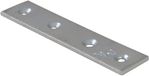 Mark LB Serie Montageplaat 60x17x2 mm Verzinkt Zilver