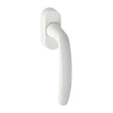 Hoppe 10760943 raamgreep Atlanta-Secustik 90°, VK 7 x 32-42 mm, wit RAL 9016