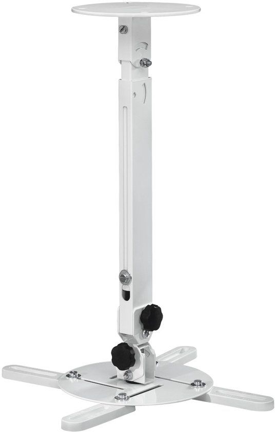 Hama Projectorbeugel Plafond - Draaibaar - Max 15kg - VESA - In Hoogte Verstelbaar