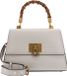 GUESS Stephi Bamboo Flap Stone Beige Handtas Schoudertas