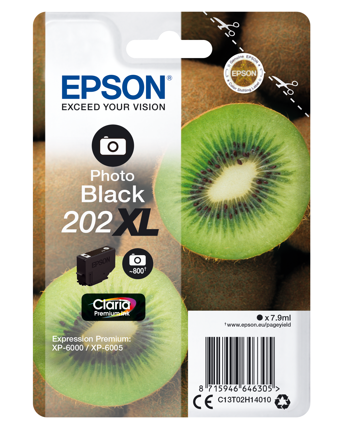 Epson 202XL Photo Black Ink Cartridge - C13T02H14020