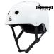 Triple Eight Casque Deep Cover (L-XL - Blanc Brillant)
