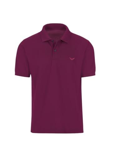 Trigema Poloshirt - Dames - Sangria - 4XL