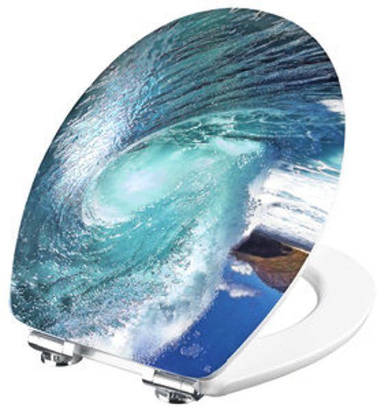 Cornat 3D Wave decor toiletbril