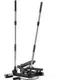 Hop-Sport Stepper HS-050S Norg – 2-in-1 Swing Stepper met Handgrepen, Weerstandsbanden en LCD Calorieteller – 100 kg Belastbaar