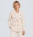 Circolo 1901 Blazer croisé beige pour femme (42)