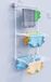 Foxydry Tower 88 cm blanc - 3 étendoirs superposés, pliable et réglable en hauteur