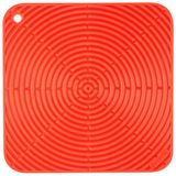 Le Creuset Onderzetter, aanrechtbeschermer, silicone, hittebestendig, diameter van 29 cm, Volcanic