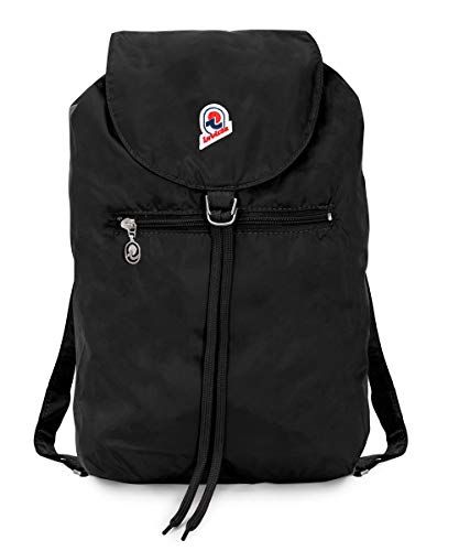 Invicta Minisac Glossy Daypack - Zwart - 40 cm - Dagrugzak