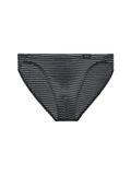HOM Monsieur Micro Briefs Zwart/witte strepen Mannen XXL