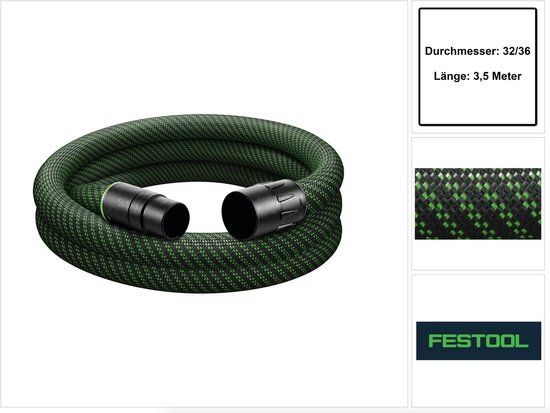 Festool Afzuigslang D 36/32 D 36/32x3,5m-AS/R - 204923