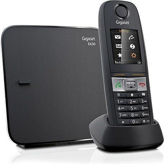 Gigaset E630 - Single DECT telefoon - Zwart