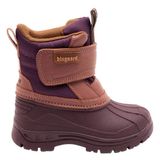 Bisgaard leren snowboots met profielzool - paars/oudroze