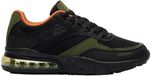 Kappa Saigon Unisex Lage Sneakers Zwart/Groen/Oranje Maat 42