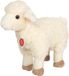 Teddy Hermann mouton en peluche, debout, 25 cm, blanc