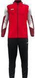Jako Dynamic Polyesterpak Heren - Rood / Wit / Donkerrood | Maat: XXL