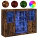 VidaXL Dressoir Rookhout