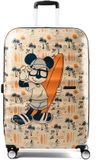 American Tourister Wavebreaker Disney Spinner 77/28 Mickey Super Surfer beige trolley