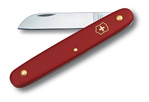 Victorinox bloemenmes voor linkshandigen, rood