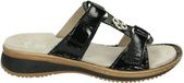 Ara - 1229003 - Dames slippers - Zwart - Maat 41