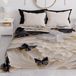 PETTI Artigiani Italiani - Sprei voor tweepersoonsbed, lente en zomer, lichte deken voor tweepersoonsbed, beddengoed, sprei, Mariposa 5, 100% Made in Italy