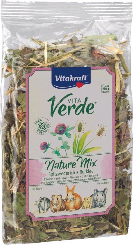 Vitakraft Vita-Verde Weegbree En Klaver 70 g