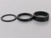 Ergotec Wilhelm Humpert Balhoofd spacerset 1-1/8 (ø28.6) 3-delig 2/5/10mm Zwart