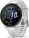 Garmin Forerunner 165, Lichtgewicht GPS hardloophorloge, AMOLED Beeldscherm, Nauwkeurig tempo, afstand en hartslag, aanpasbare trainingsschema's, tot 11 dagen batterij, Whitestone (Gereviseerd)
