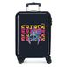 Disney Adorable Stitch Moods Harde koffer van ABS, combinatiesluiting aan de zijkant, 4 dubbele wielen, handbagage, down, Maleta cabina, cabinekoffer