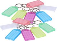 Concorde Porte-clés - 12x - multicolore - plastique