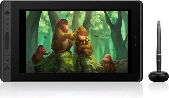Huion Kamvas Pro 16 grafische tablet - Zwart