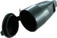 enzo Contra stekker Prikkabel zwart PVC