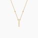 Collier Plaqué Or Jaune Lettra
