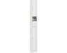 Homcom Armoire de salle de bain - Panneau de particules - 20 x 20 x 185 cm - Blanc
