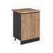 Vicco Meuble bas de cuisine "R-Line", Chêne doré/Anthracite 60 cm