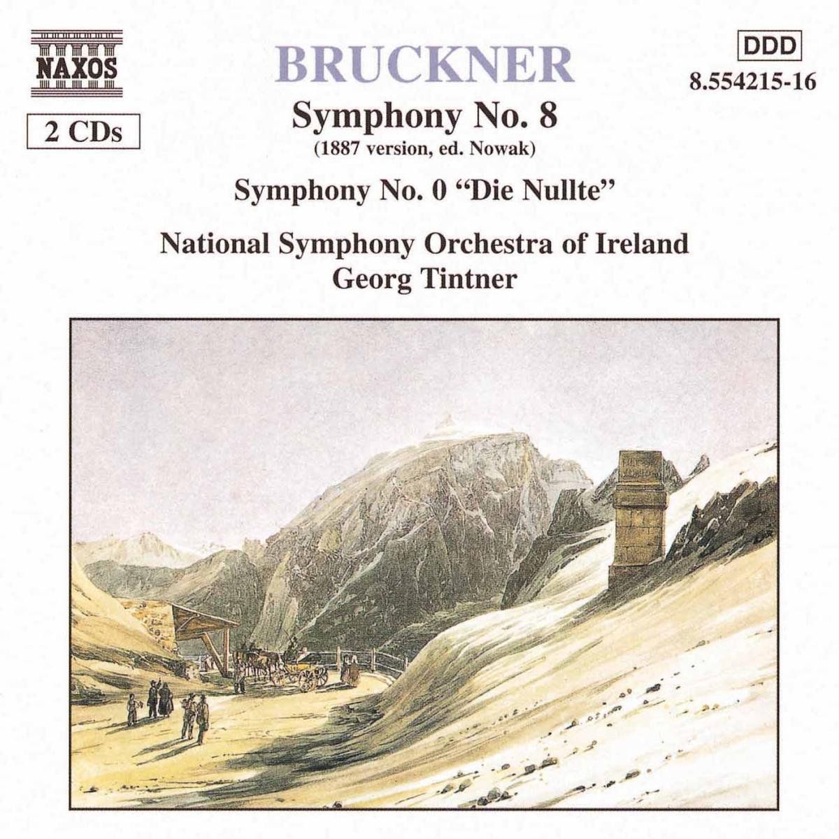 OUTHERE Bruckner: Symphonies no 8 & "0" / George Tintner, et al